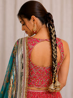 Savira Parandi / Paranda Handmade Bridal Parandi for Mehndi & Sangeet-Antique Gold