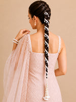 Sehaj Wrap Pranadi / Paranda Ready-to-Ship Parandi | Worldwide Delivery-White