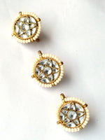 Meera Braid Pins Ethnic Hair Jewelry with Fast International Shipping-Gold