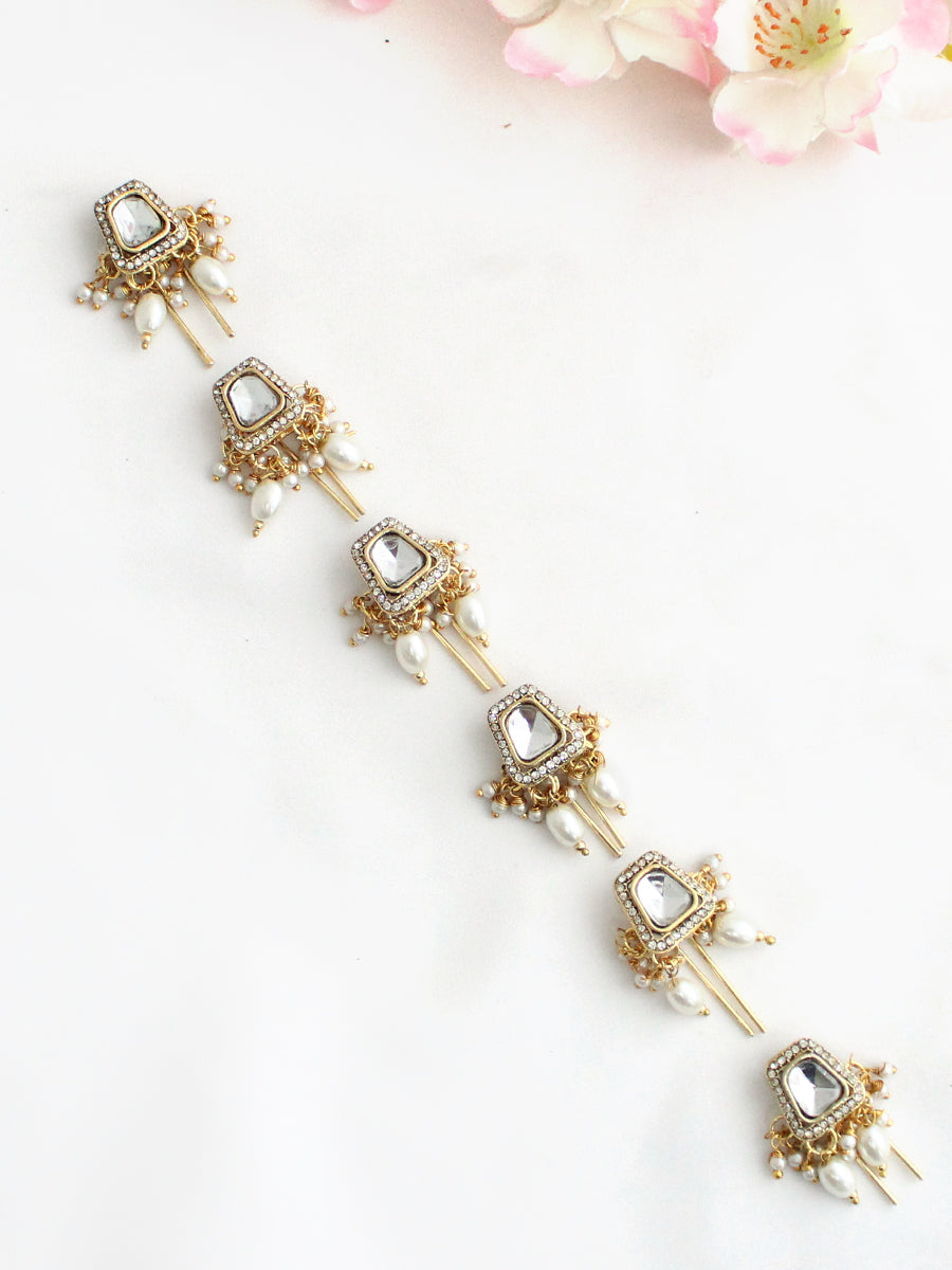 Parchi Hair Accessory / Braid Pins-Gold