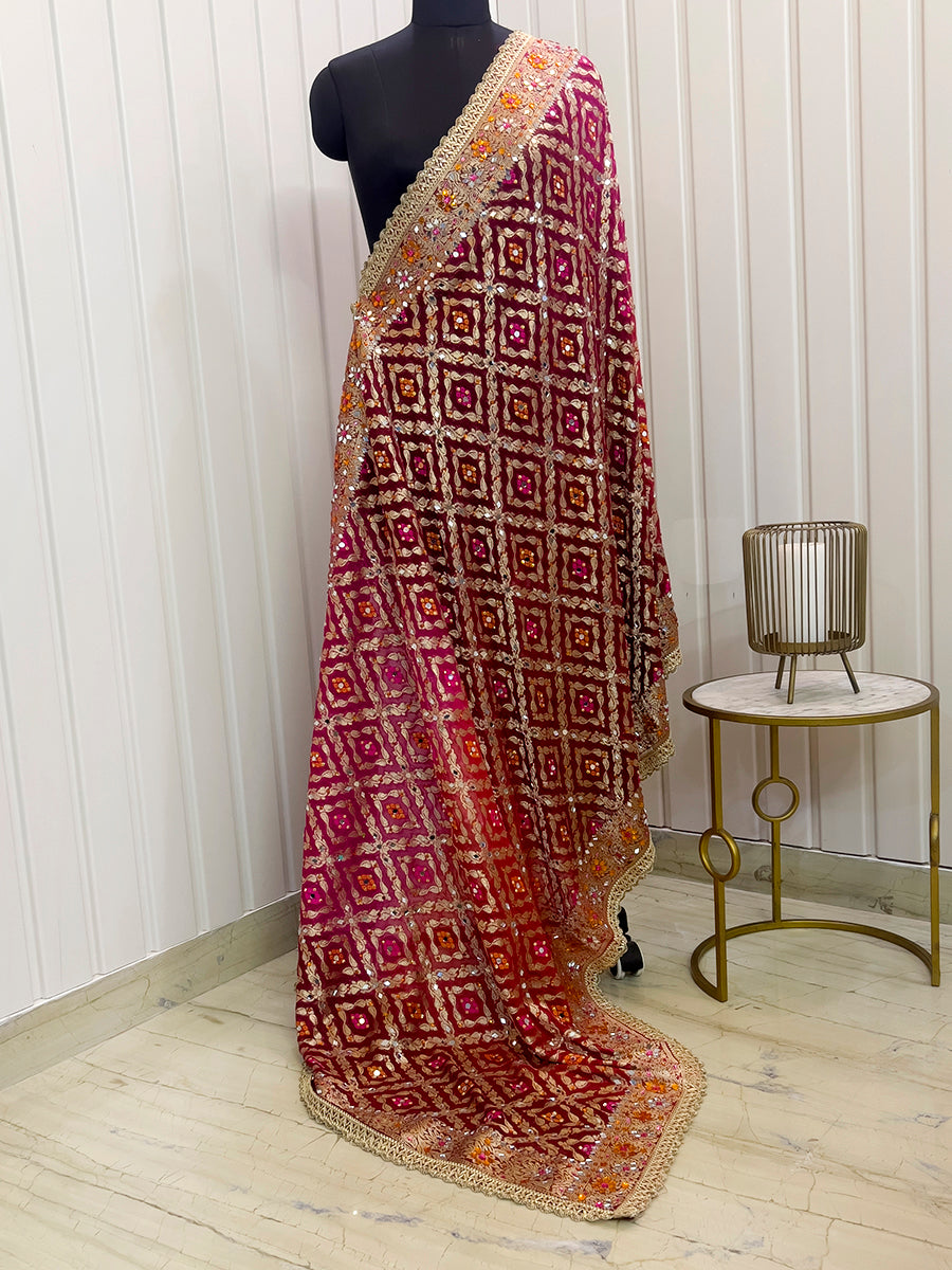 Keesha Dupatta - Multicolor