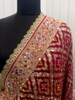 Keesha Dupatta - Maroon