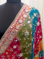 Rasika Dupatta - Multicolor