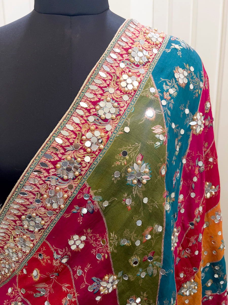 Rasika Dupatta - Multicolor