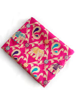 Sanchi Banarasi Dupatta-Hot Pink
