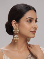 Ashna Earrings-Aqua
