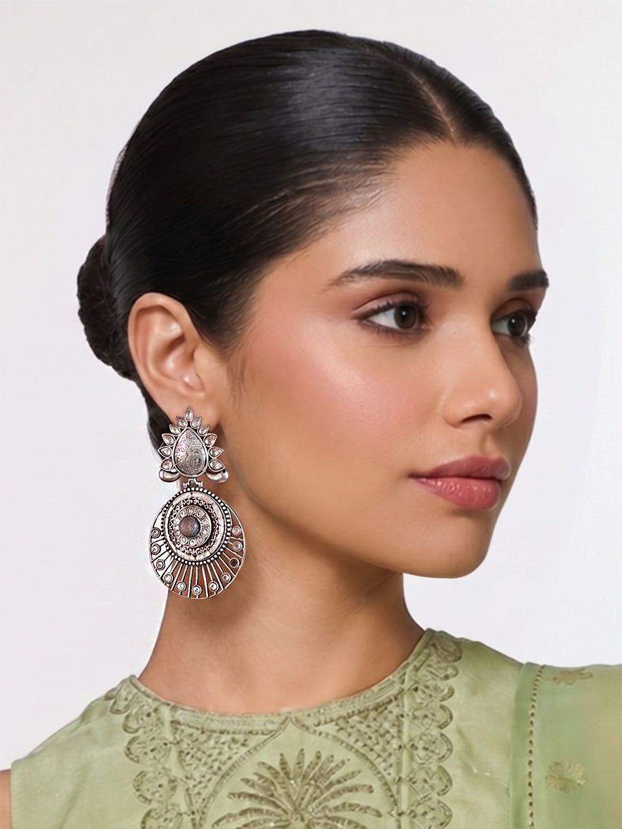 Yana Earrings-Paste Pink