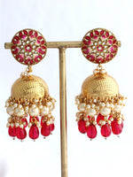 Sehej Earrings-Red