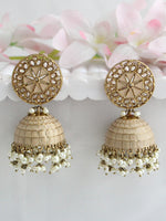 Heena Earrings-Peach