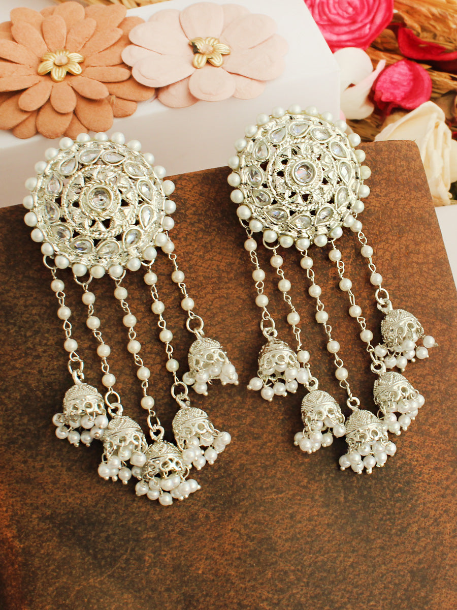 Rayma Earrings - Silver 