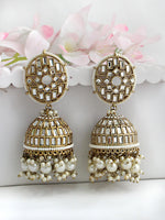 Chetna Jhumki Earrings _ Gold 