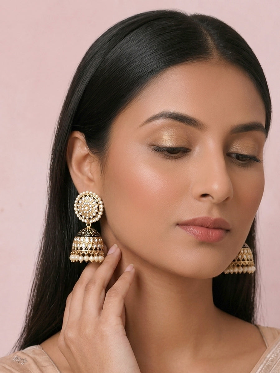 Mishti Jhumki Earrings Traditional Jhumkas for Women