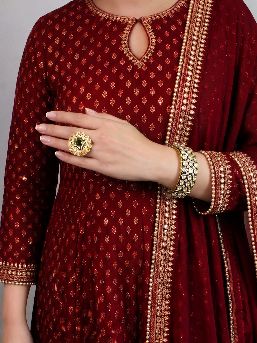 Manushi Ring-Green