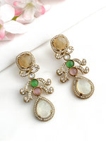 Anayra Long Earrings-Multicolor