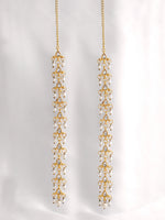  Yamika Long Earrings With Kanchain - Gold
