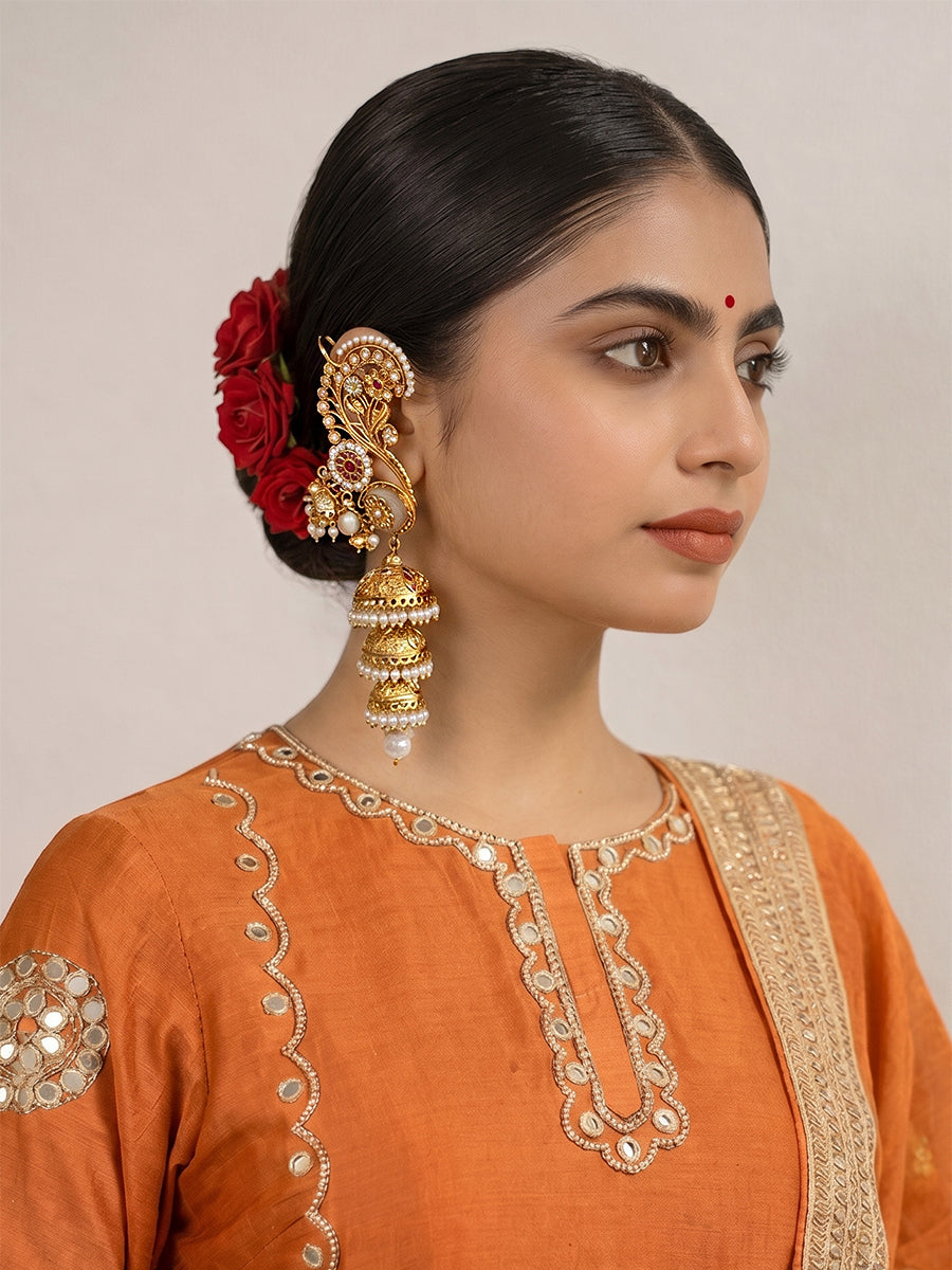 Flaguni Kanphool Earrings
