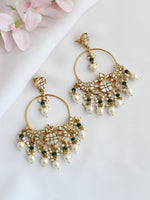 Ritanya Chandbali Earrings-Ivory