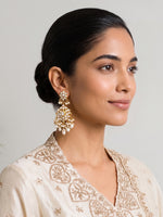 Shivi Earrings-Ivory