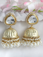 Kanvika Jhumki / Jhumka Earrings-Gold