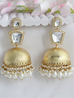 Utkarsha Jhumki / Jhumka Earrings-Gold