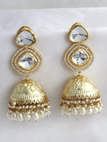 Shivina Jhumki / Jhumka Earrings-Gold