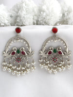 Morvika Earrings-Silver