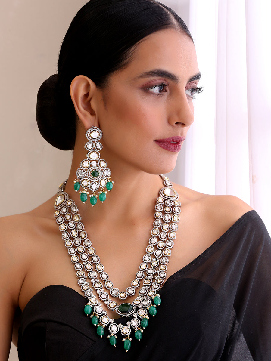 Kolkata Layered Necklace Set