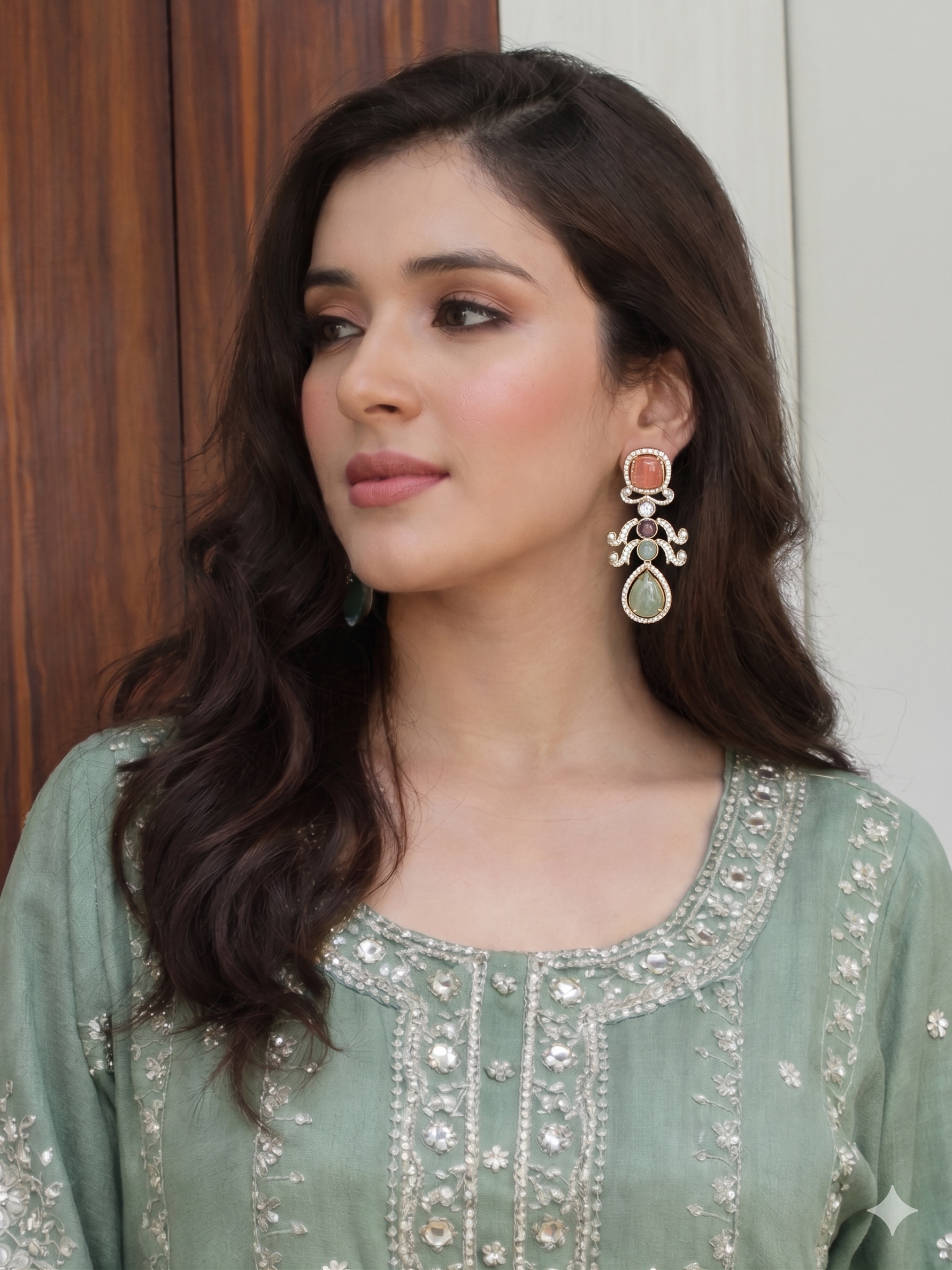 Anayra Long Earrings