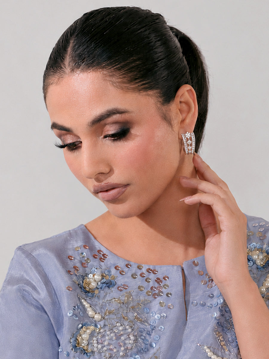 Paloma Earrings-Silver