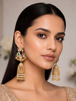 Mysore Earrings-Multicolor