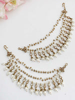 Suhair Ear Chain-Antique Gold