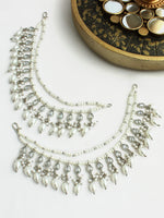Rabia Ear Chain-Silver