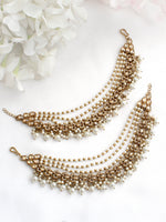 Neeti Ear Chain / Kaanchain-Gold
