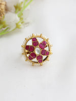 Samnita Ring-Hot Pink