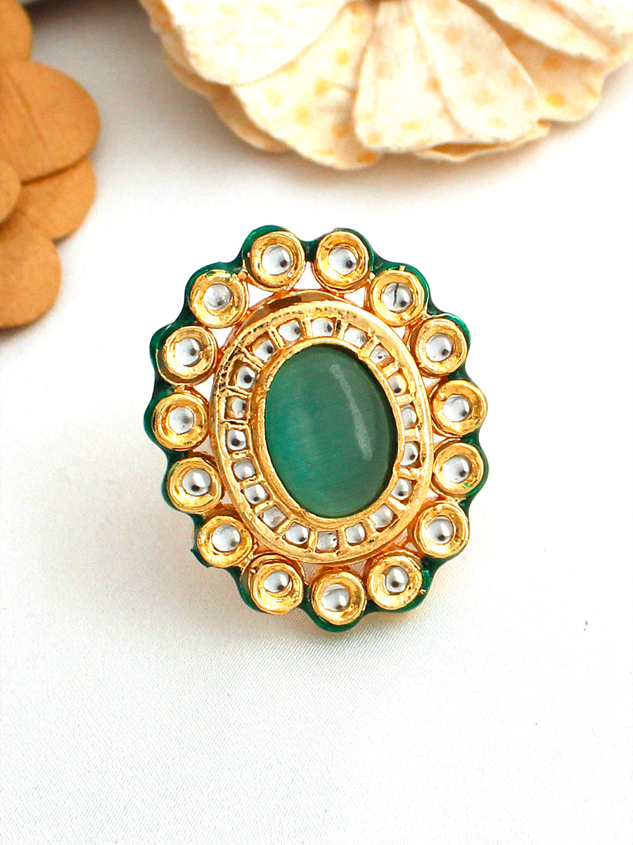 Kritya Ring-Mint Green