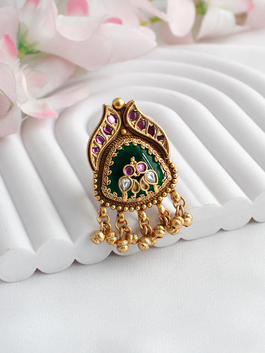 Ritanshi Ring -Green