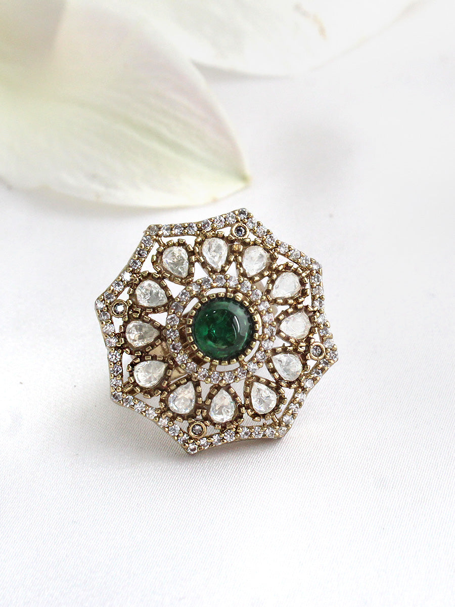 Prishti Ring-Green