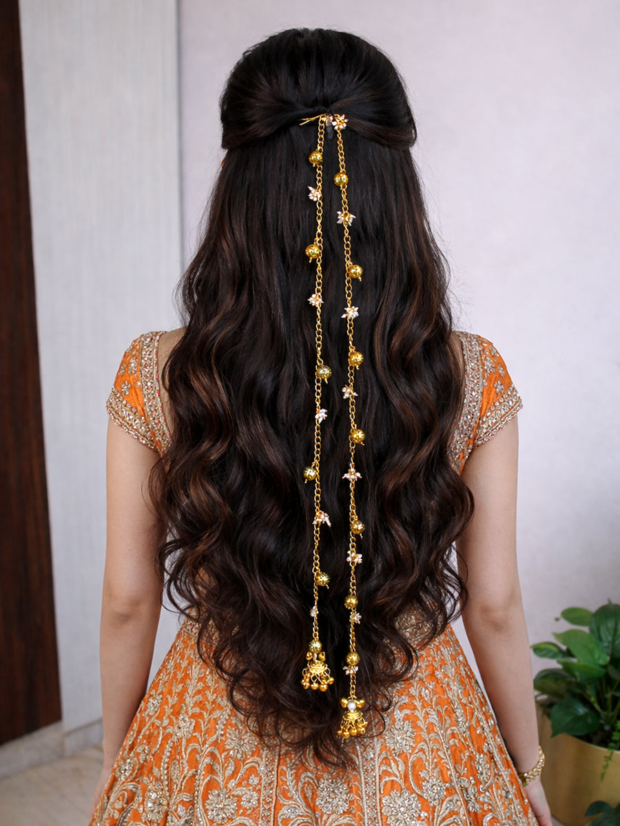 Disha Hair Accessory / Choti- gold
