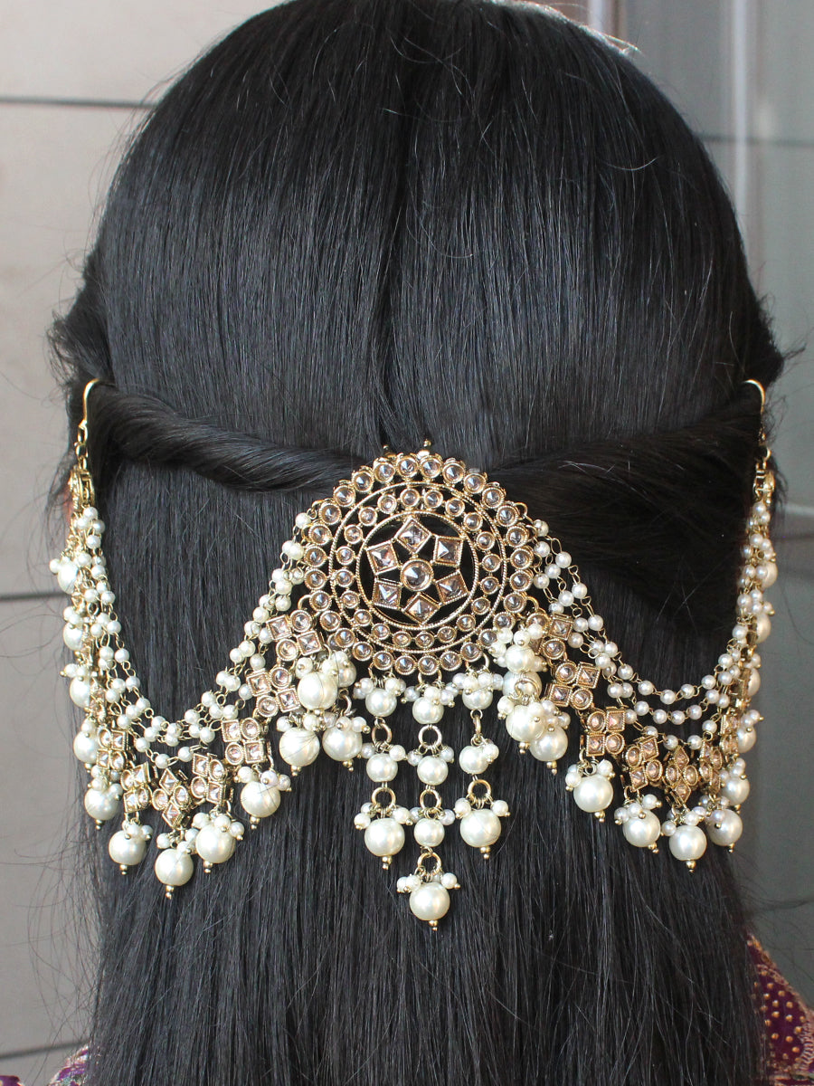 Savira Hair Bun Pin-Gold