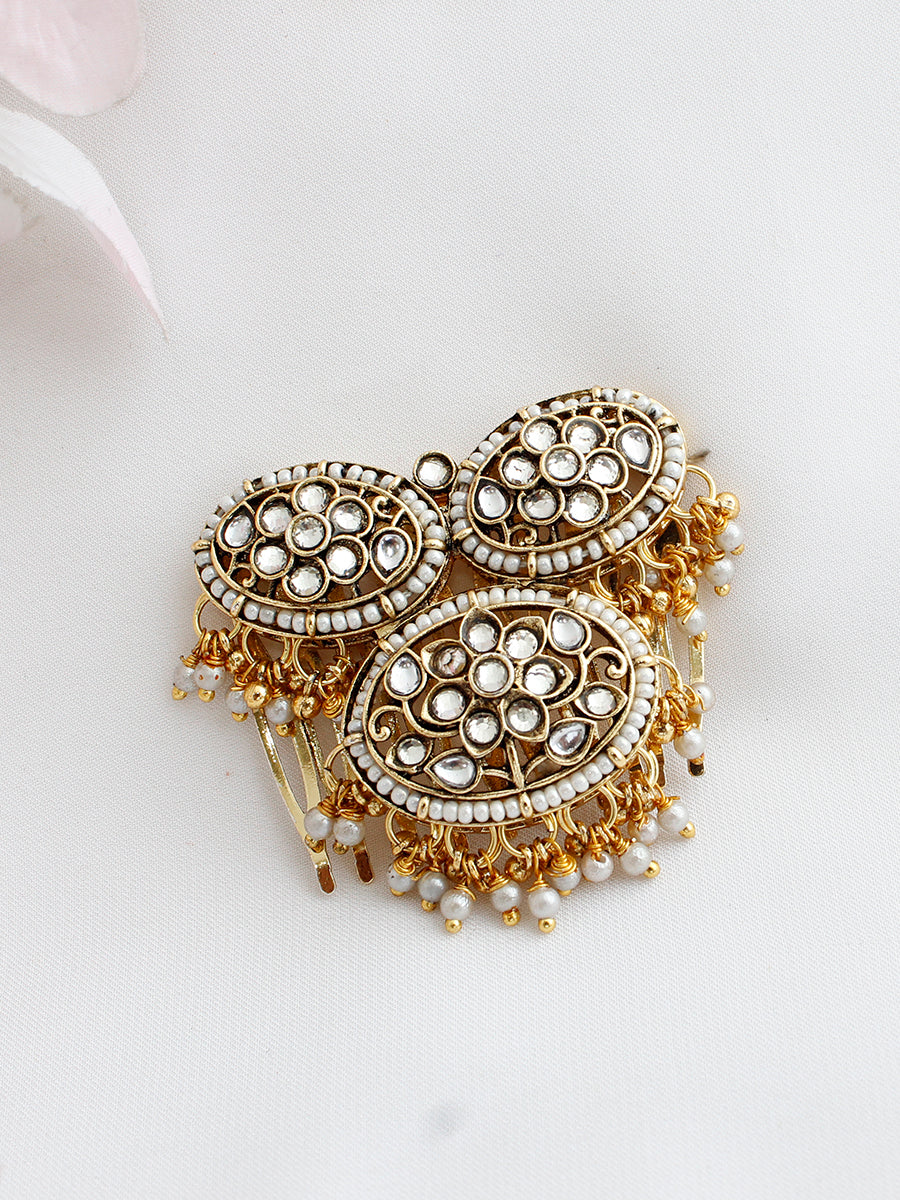 Kanika Hair Bun Pin-Gold