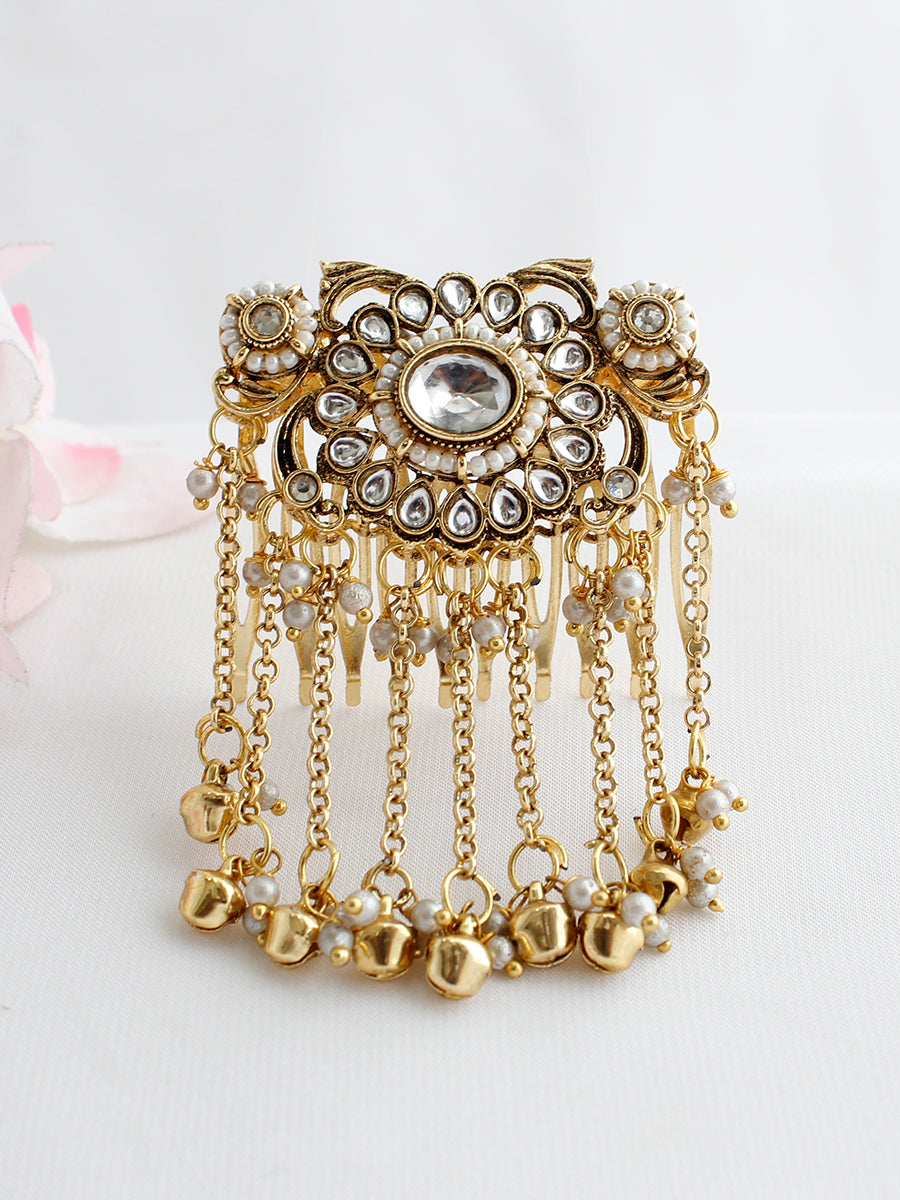 Pragati Hair Bun Pin-Gold