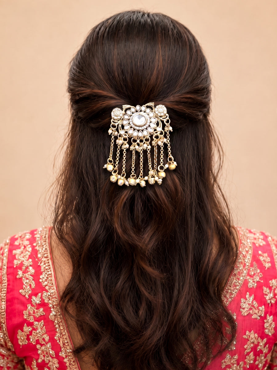 Pragati Hair Bun Pin-Gold