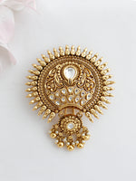 Vanika Hair Bun Pin Indian Bridal Bun Pin | Fast Worldwide Shipping-Gold