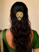 Vanika Hair Bun Pin Indian Bridal Bun Pin | Fast Worldwide Shipping-Gold