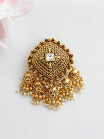 Rivya Hair Bun Pin Traditional Indian Bun Pin for Bridal Styling-Gold