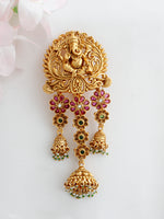 Lord Ganesha Temple Bun Pin Statement Bun Pin for Indian Bridal Hairdos