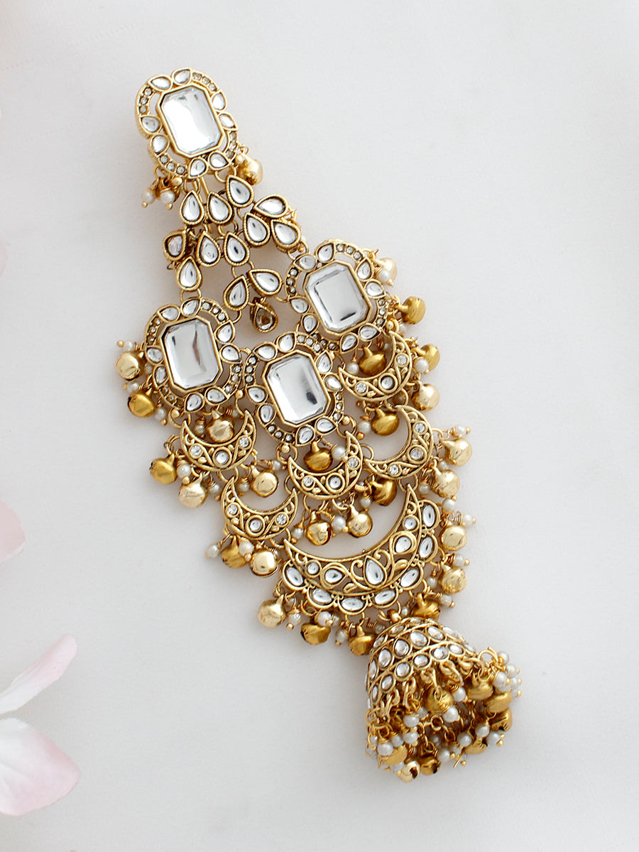 Rekha Hair Bun Pin-Gold