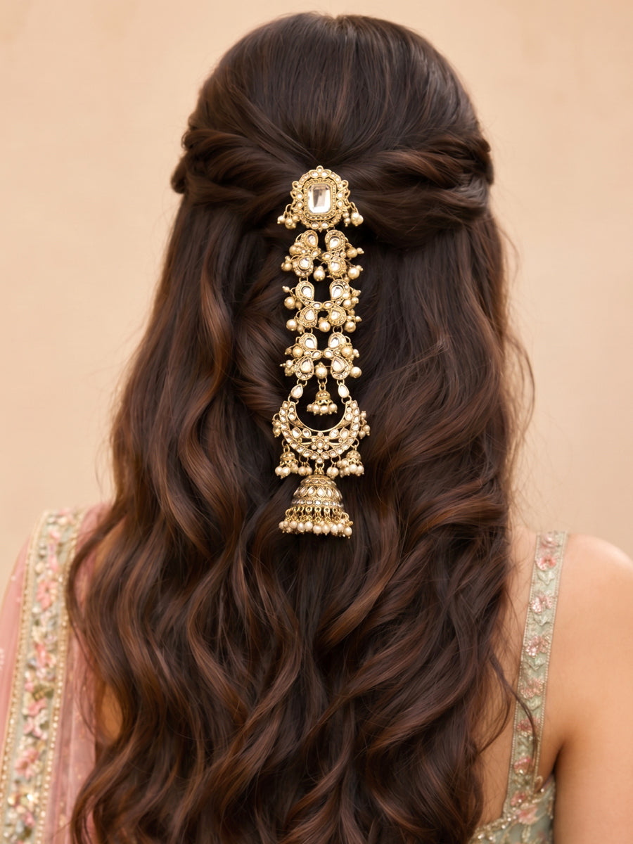 Pakhi Hair Bun Pin-Gold
