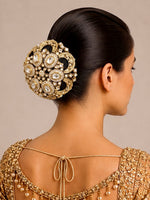 Poorva Kundan Bun - Gold
