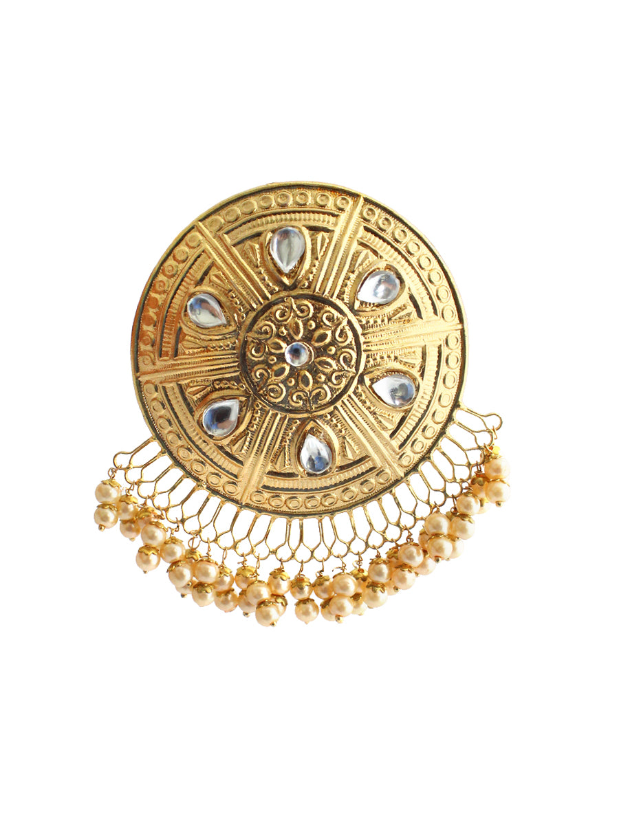 Aayushi Bun Pin Indian Hair Accessories Bun Pin Collection-Gold